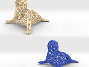 baby seal 3D Print Model