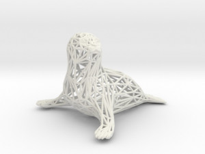 baby seal Modello di stampa 3D