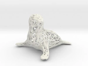 baby seal 3D Print Model