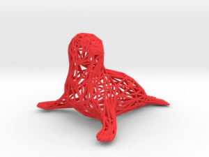 baby seal 3D Print Model