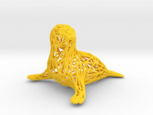 baby seal 3D Print Model