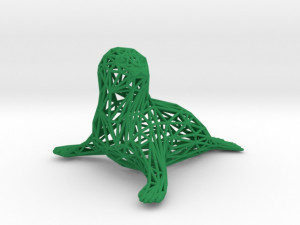 baby seal Modello di stampa 3D
