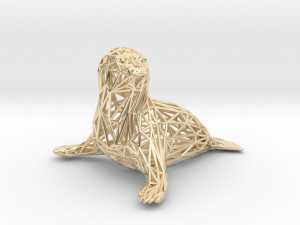 baby seal Modello di stampa 3D