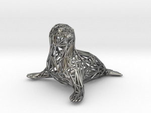 baby seal Modello di stampa 3D