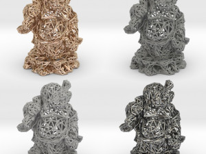 laughing buddha Modèles 3D en vedette
