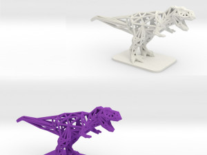 t-rex tyrannosaurus 3D 打印模型