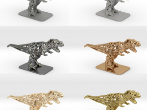 t-rex tyrannosaurus 3D 打印模型