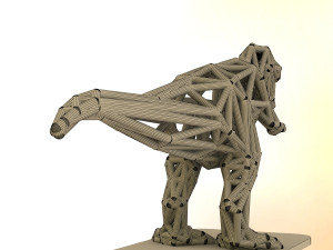 t-rex tyrannosaurus 3D 打印模型