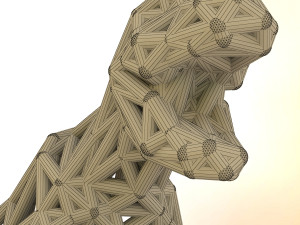t-rex tyrannosaurus 3D 打印模型