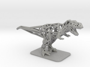 t-rex tyrannosaurus 3D 打印模型