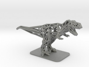 t-rex tyrannosaurus 3D 打印模型