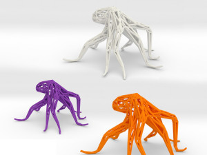 octopus Model Cetak 3D