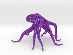 octopus Model Cetak 3D