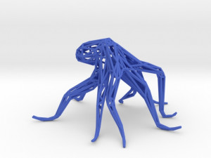 octopus Model Cetak 3D