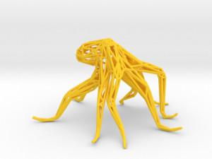octopus Model Cetak 3D