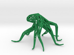 octopus Model Cetak 3D