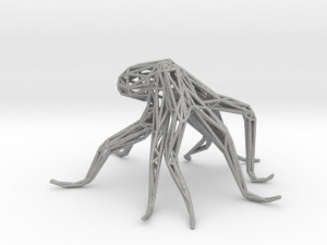 octopus Model Cetak 3D