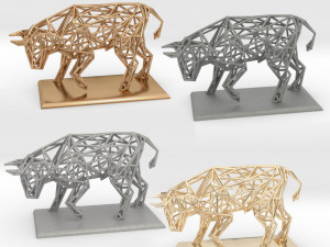 raging bull 3D 打印模型