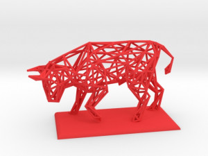 raging bull 3D 打印模型