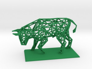 raging bull 3D 打印模型