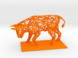 raging bull 3D 打印模型