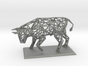 raging bull 3D 打印模型