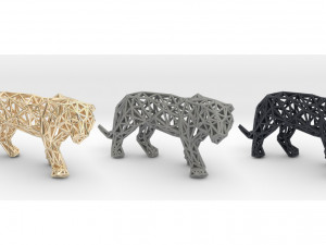 sumatran tiger Model Cetak 3D
