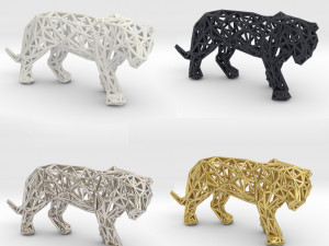 sumatran tiger Model Cetak 3D