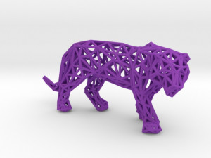 sumatran tiger Model Cetak 3D
