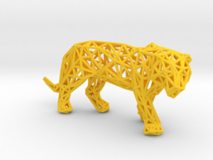 sumatran tiger Model Cetak 3D