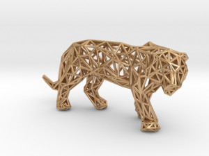 sumatran tiger Model Cetak 3D