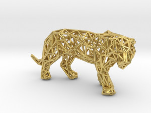sumatran tiger Model Cetak 3D