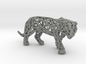 sumatran tiger Model Cetak 3D