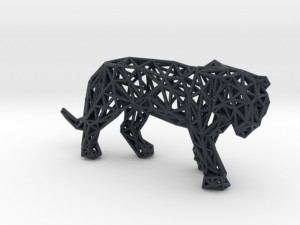 sumatran tiger Model Cetak 3D