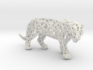 sumatran tiger Model Cetak 3D