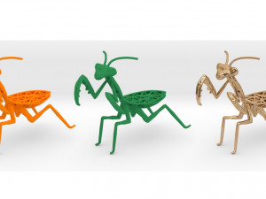 praying mantis 3D 프린트 모델