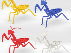 praying mantis 3D 프린트 모델