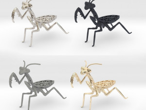 praying mantis 3D 프린트 모델