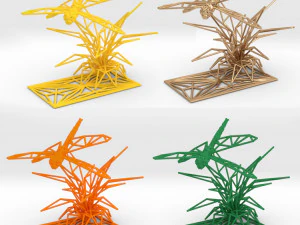 dragonfly 3D Print Model