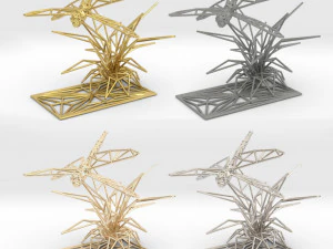 dragonfly 3D Print Model