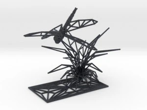 dragonfly 3D Print Model
