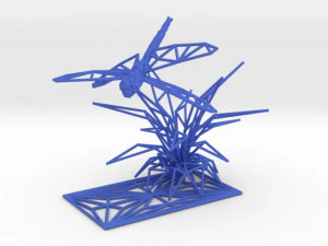 dragonfly 3D Print Model