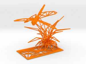 dragonfly 3D Print Model