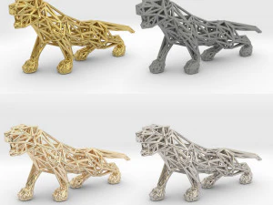 black panther 3D Print Model