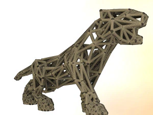 black panther 3D Print Model