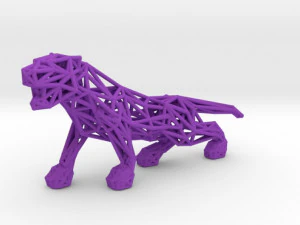 black panther 3D Print Model