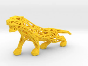 black panther 3D Print Model