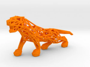 black panther 3D Print Model