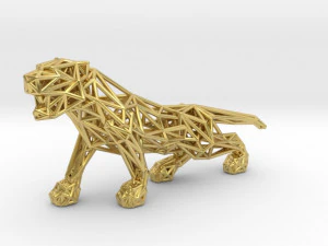 black panther 3D Print Model