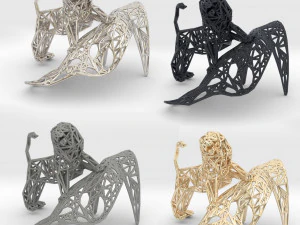 le&atilde;o Modelo de Impressão 3D
